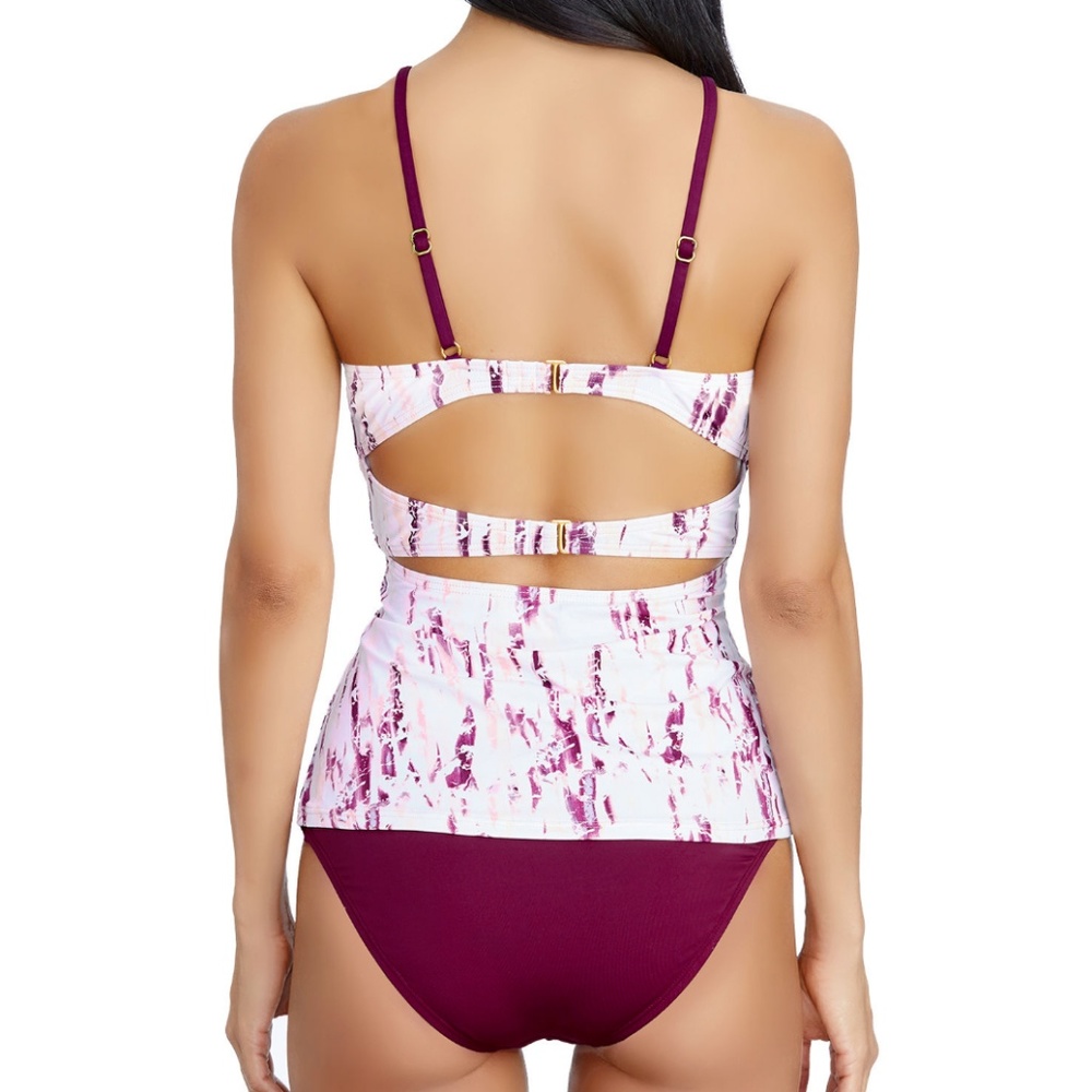 Ambrielle Tankini Swimsuit Top - Picture 3 of 4